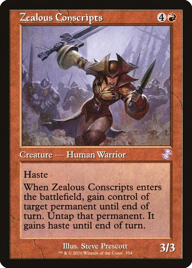 Zealous Conscripts 「TSR/354」「EN」