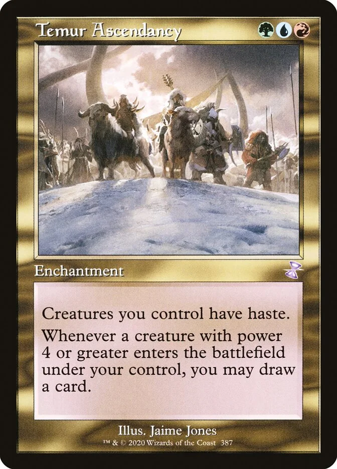 Temur Ascendancy 「TSR/387」「EN」