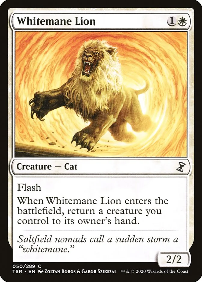 Whitemane Lion 「TSR/50」「EN」