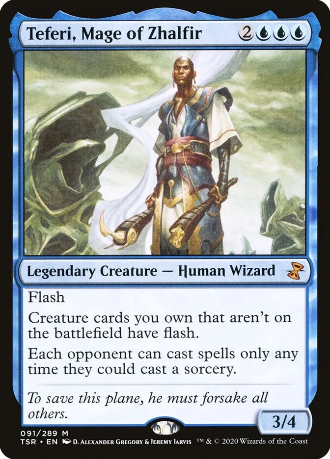 Teferi, Mage of Zhalfir 「TSR/91」「EN」