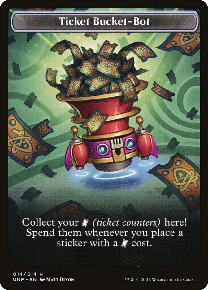 Ticket Bucket-Bot 「TUNF/14」「EN」