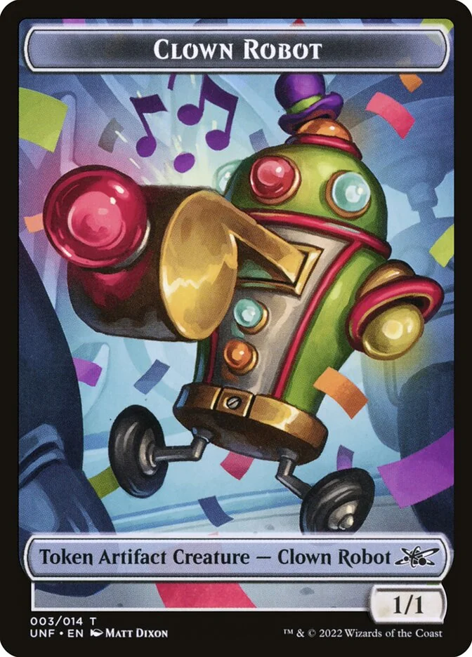 Clown Robot 「TUNF/3」「EN」