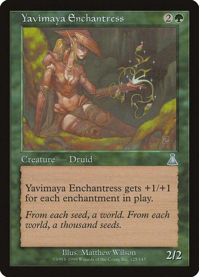 Yavimaya Enchantress 「UDS/125」「EN」