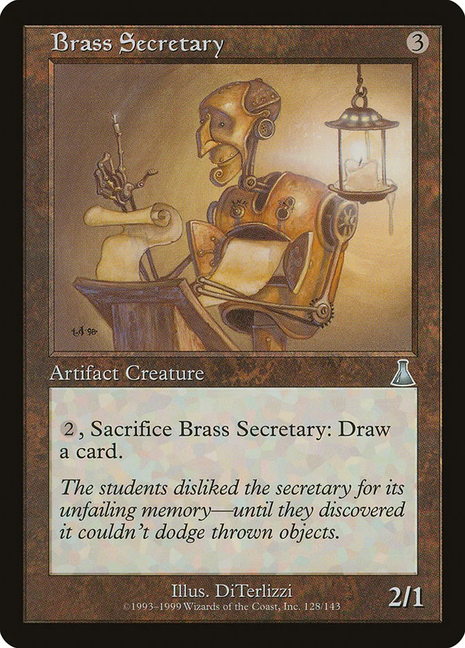Brass Secretary 「UDS/128」「EN」