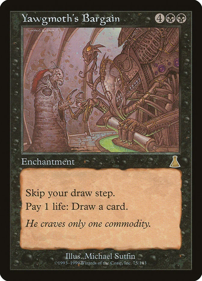 Yawgmoth's Bargain 「UDS/75」「EN」