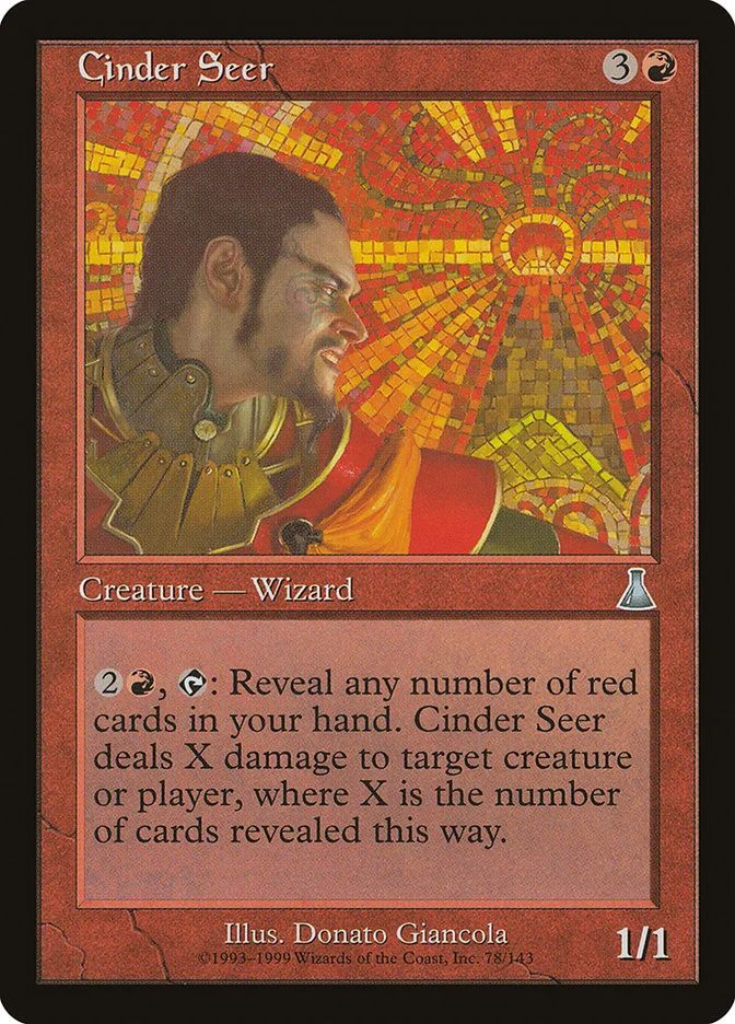 Cinder Seer 「UDS/78」「EN」