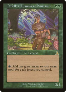 Rofellos, Llanowar Emissary 「UDS/118」「EN」