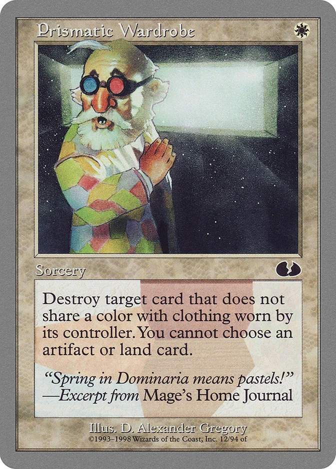 Prismatic Wardrobe 「UGL/12」「EN」