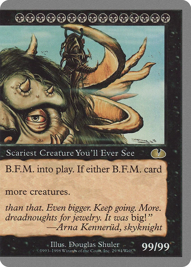 B.F.M. (Big Furry Monster) 「UGL/29」「EN」