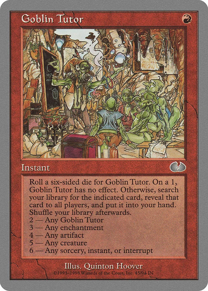 Goblin Tutor 「UGL/45」「EN」
