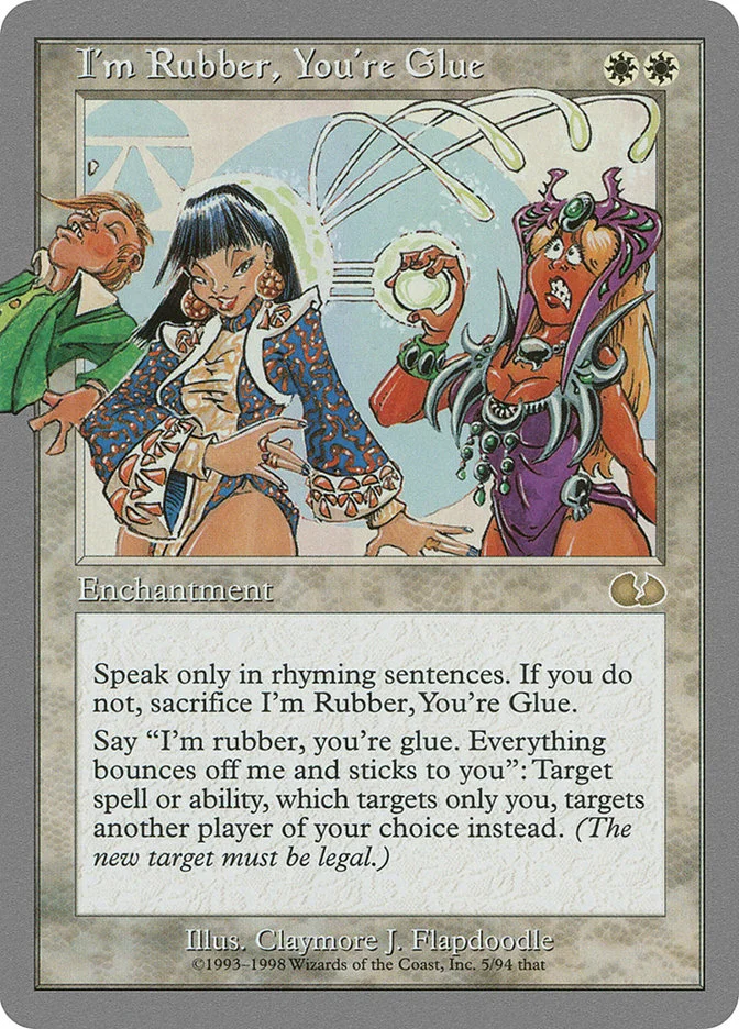 I'm Rubber, You're Glue 「UGL/5」「EN」