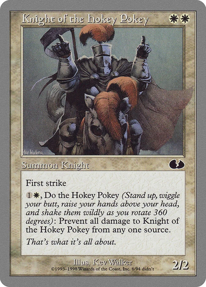Knight of the Hokey Pokey 「UGL/6」「EN」