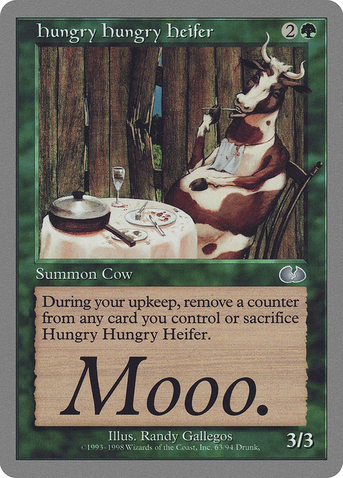 Hungry Hungry Heifer 「UGL/63」「EN」