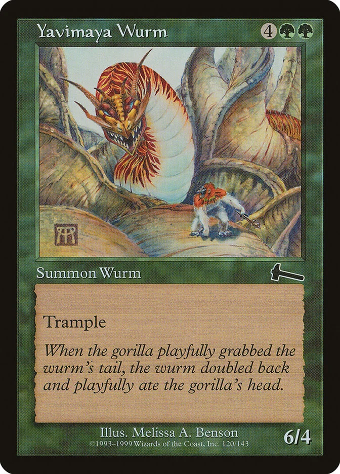 Yavimaya Wurm 「ULG/120」「EN」