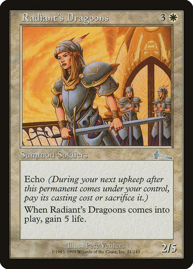 Radiant's Dragoons 「ULG/21」「EN」