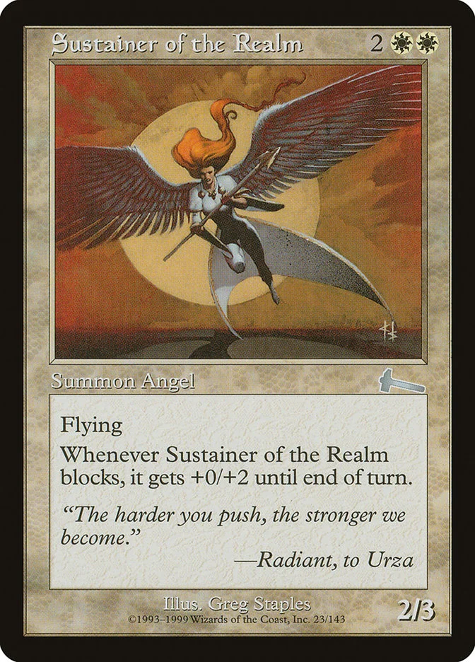 Sustainer of the Realm 「ULG/23」「EN」