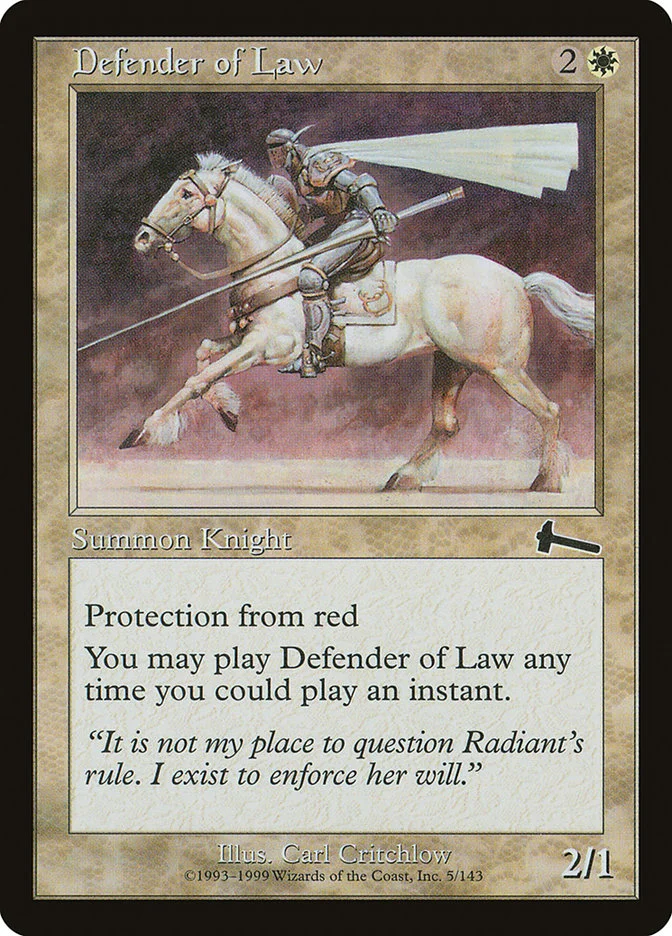 Defender of Law 「ULG/5」「EN」
