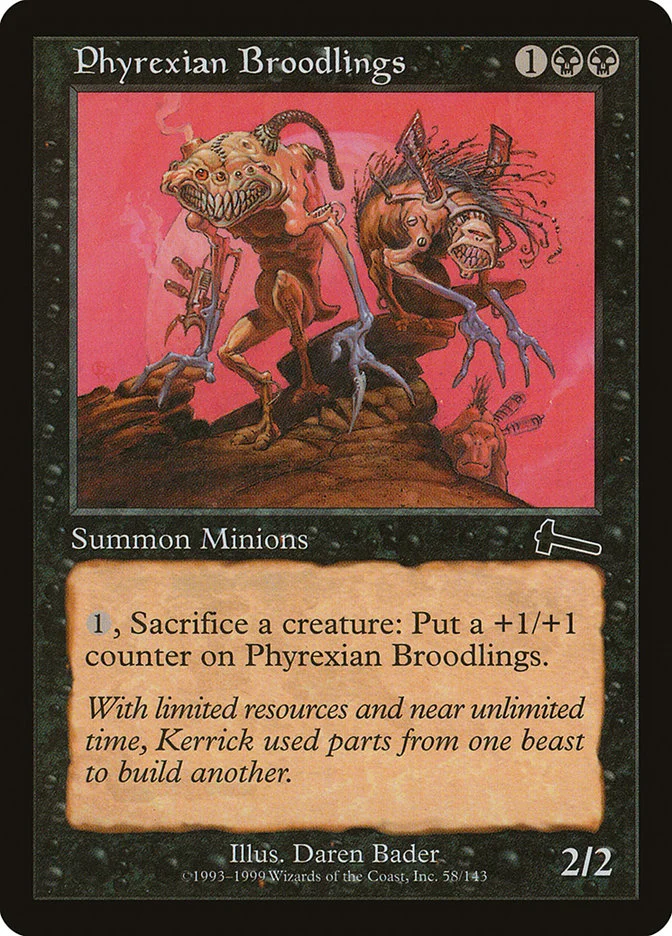 Phyrexian Broodlings 「ULG/58」「EN」