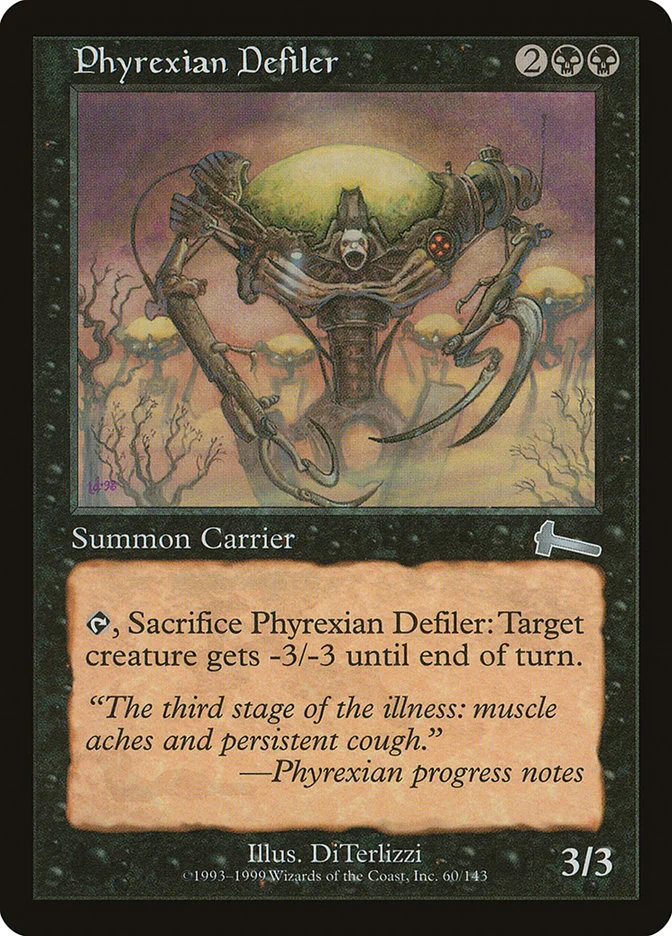 Phyrexian Defiler 「ULG/60」「EN」