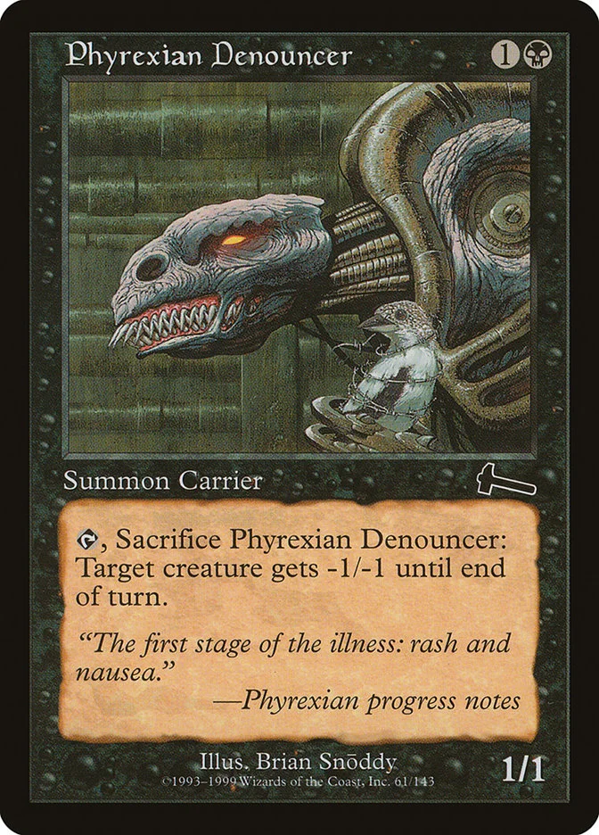 Phyrexian Denouncer 「ULG/61」「EN」