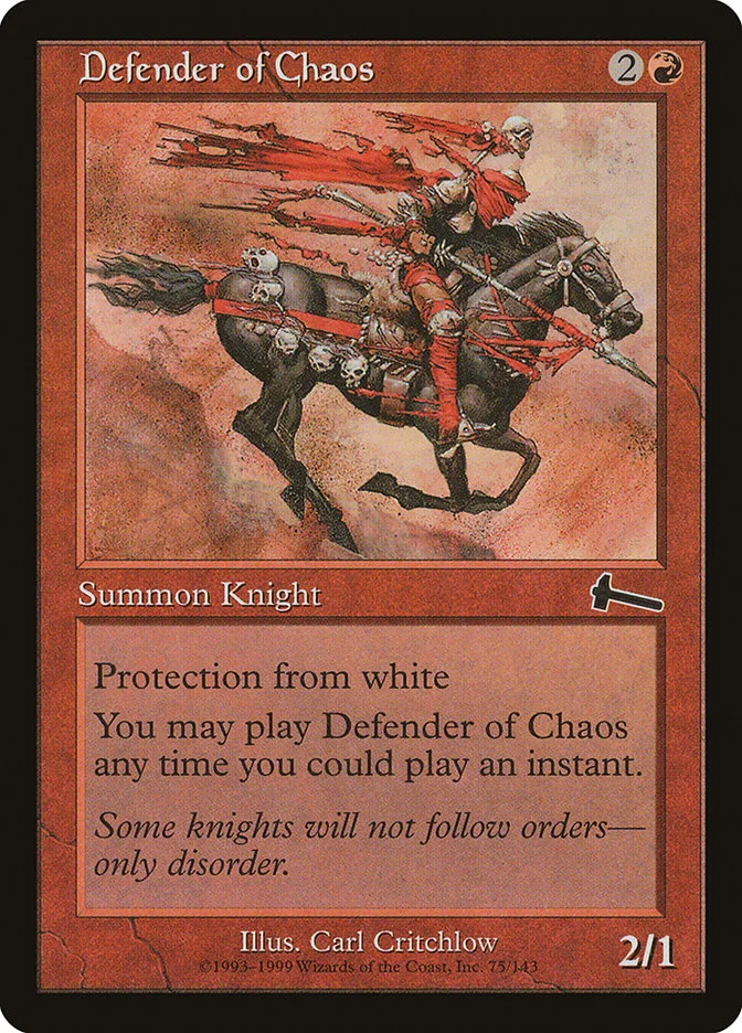 Defender of Chaos 「ULG/75」「EN」