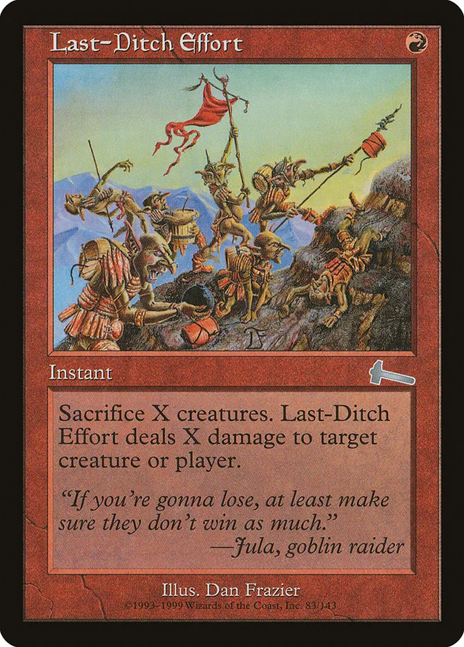Last-Ditch Effort 「ULG/83」「EN」