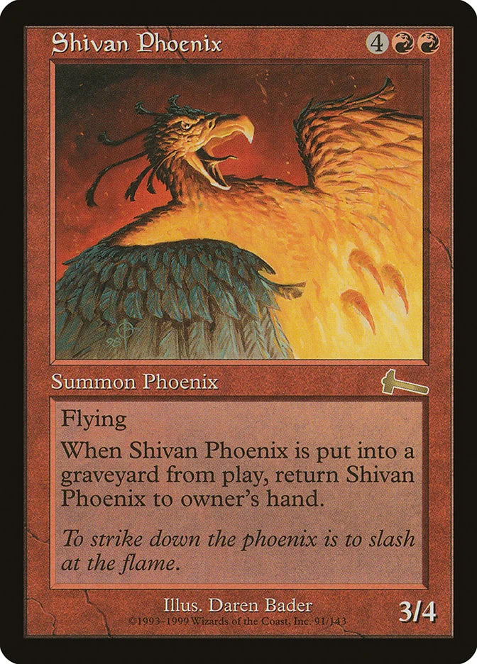 Shivan Phoenix 「ULG/91」「EN」