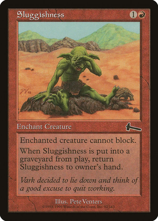 Sluggishness 「ULG/92」「EN」