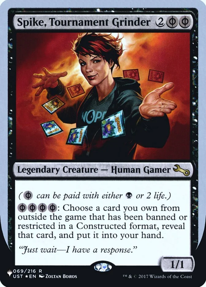 Spike, Tournament Grinder 「ULST/24」「EN」