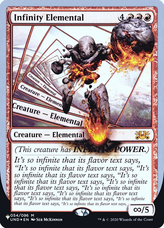 Infinity Elemental 「ULST/29」「EN」
