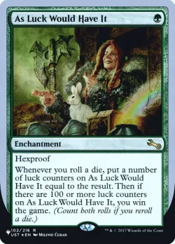 As Luck Would Have It 「ULST/33」「EN」