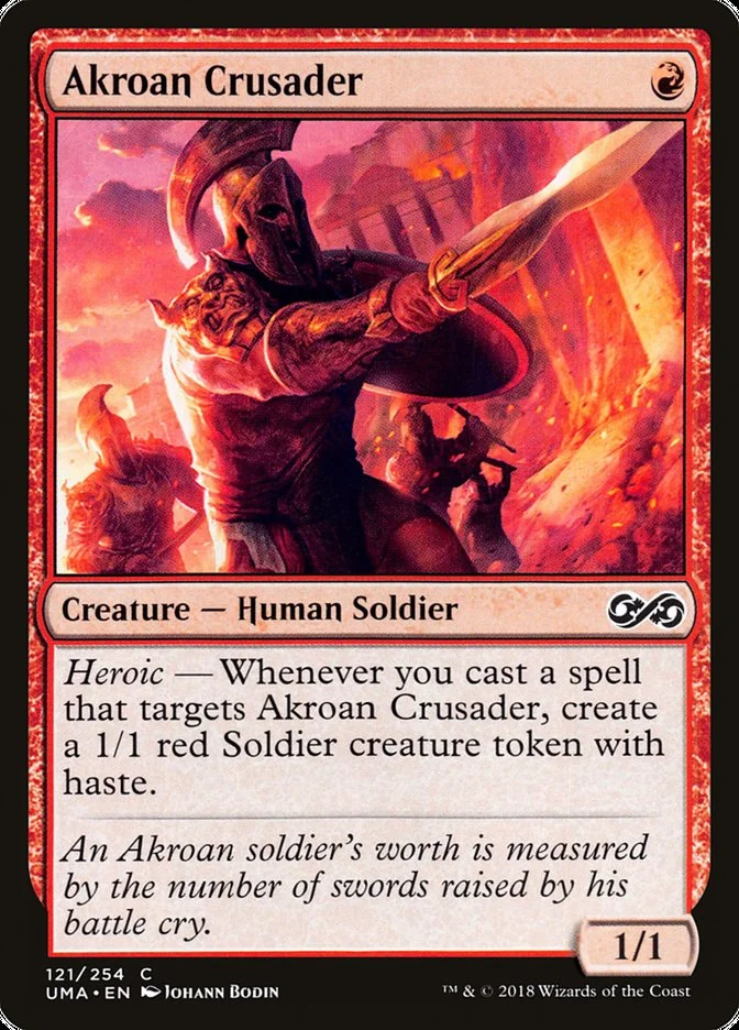 Akroan Crusader 「UMA/121」「EN」