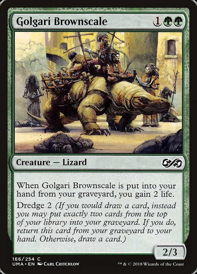 Golgari Brownscale 「UMA/166」「EN」