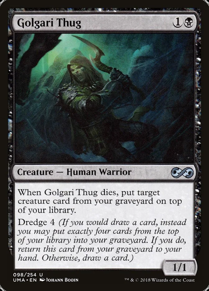Golgari Thug 「UMA/98」「EN」