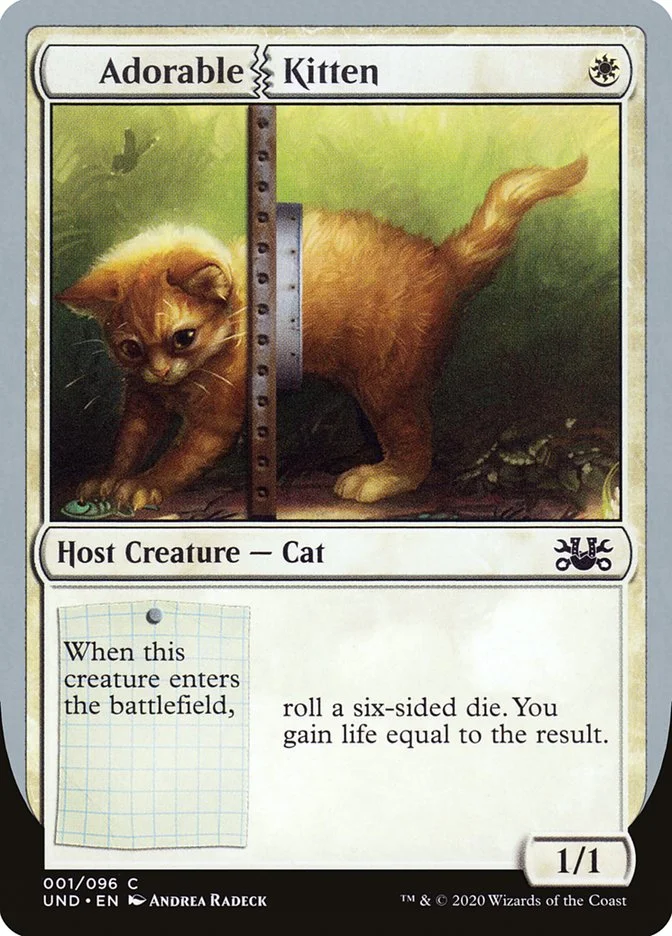Adorable Kitten 「UND/1」「EN」
