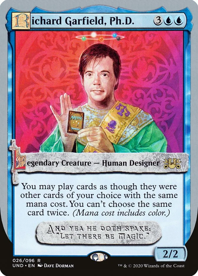 Richard Garfield, Ph.D. 「UND/26」「EN」