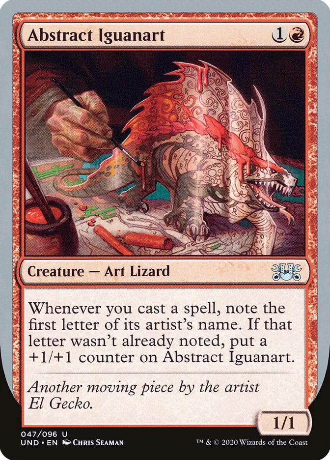 Abstract Iguanart 「UND/47」「EN」