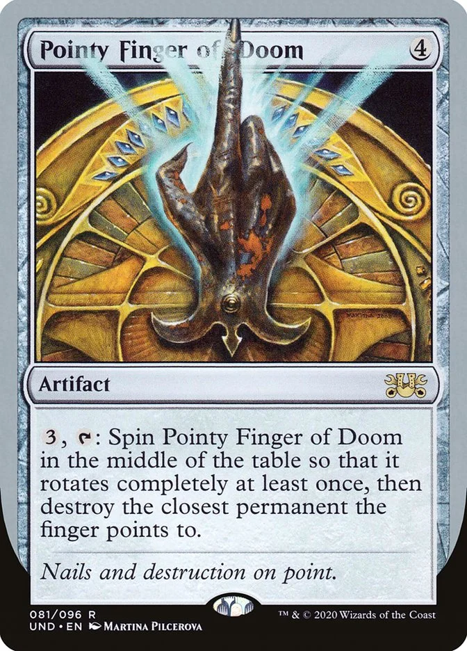 Pointy Finger of Doom 「UND/81」「EN」