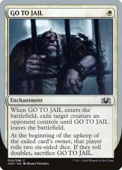 GO TO JAIL #6 · Magic: The Gathering