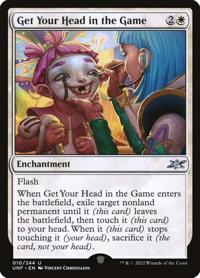 Get Your Head in the Game 「UNF/10」「EN」