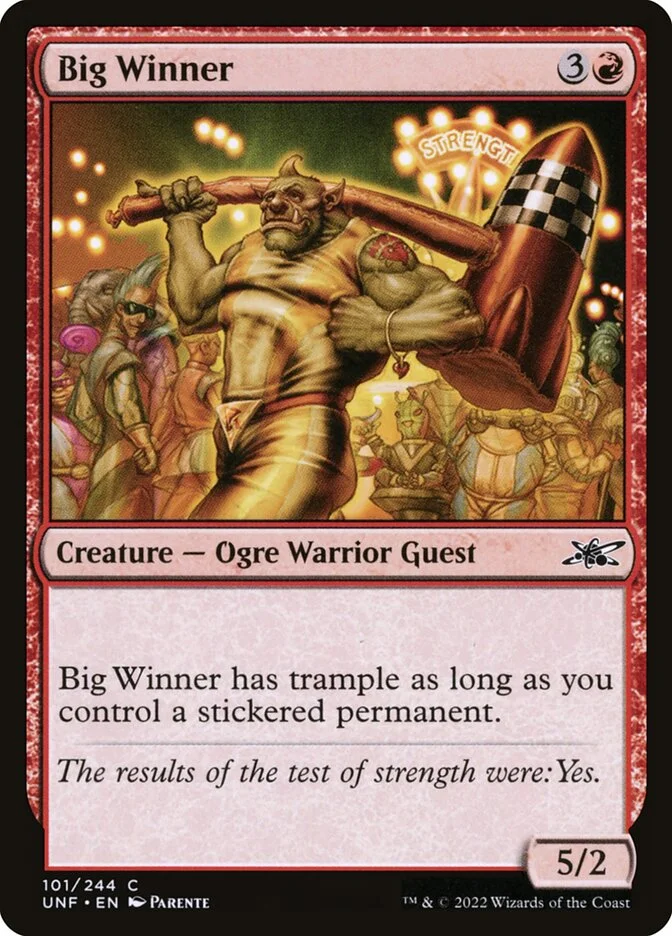 Big Winner 「UNF/101」「EN」