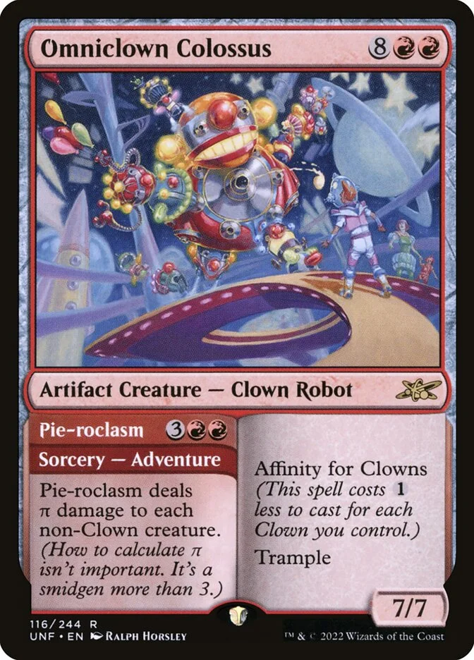 Omniclown Colossus // Pie-roclasm 「UNF/116」「EN」
