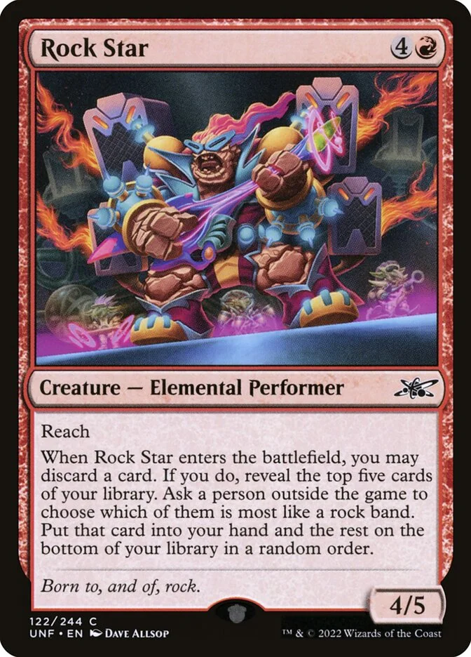 Rock Star 「UNF/122」「EN」