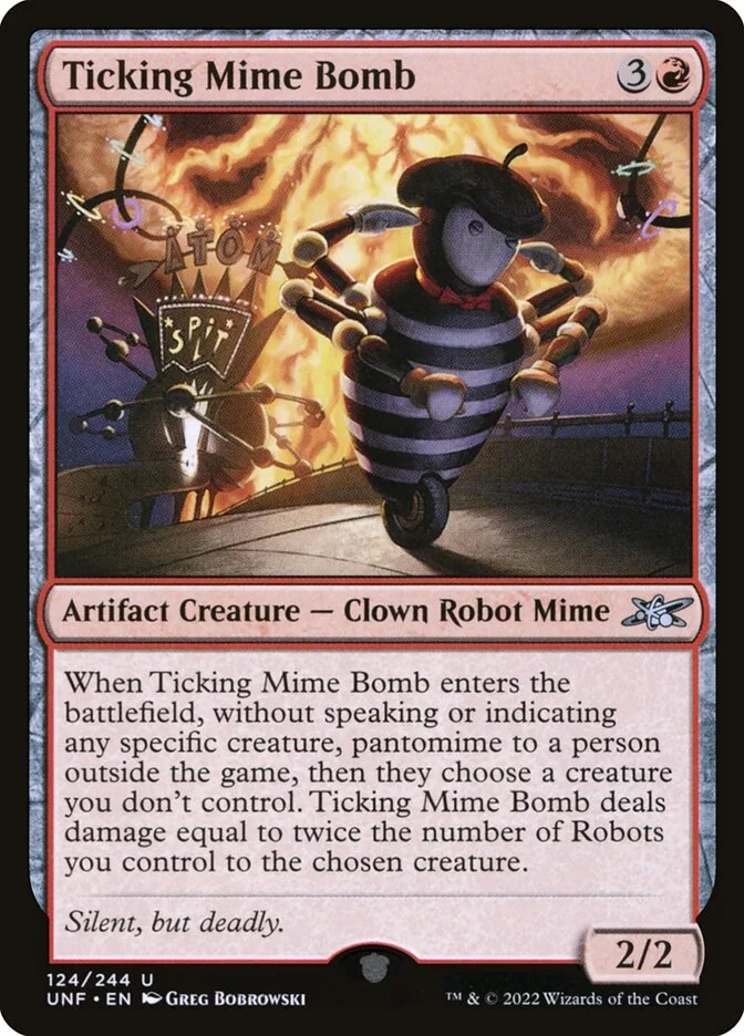 Ticking Mime Bomb 「UNF/124」「EN」