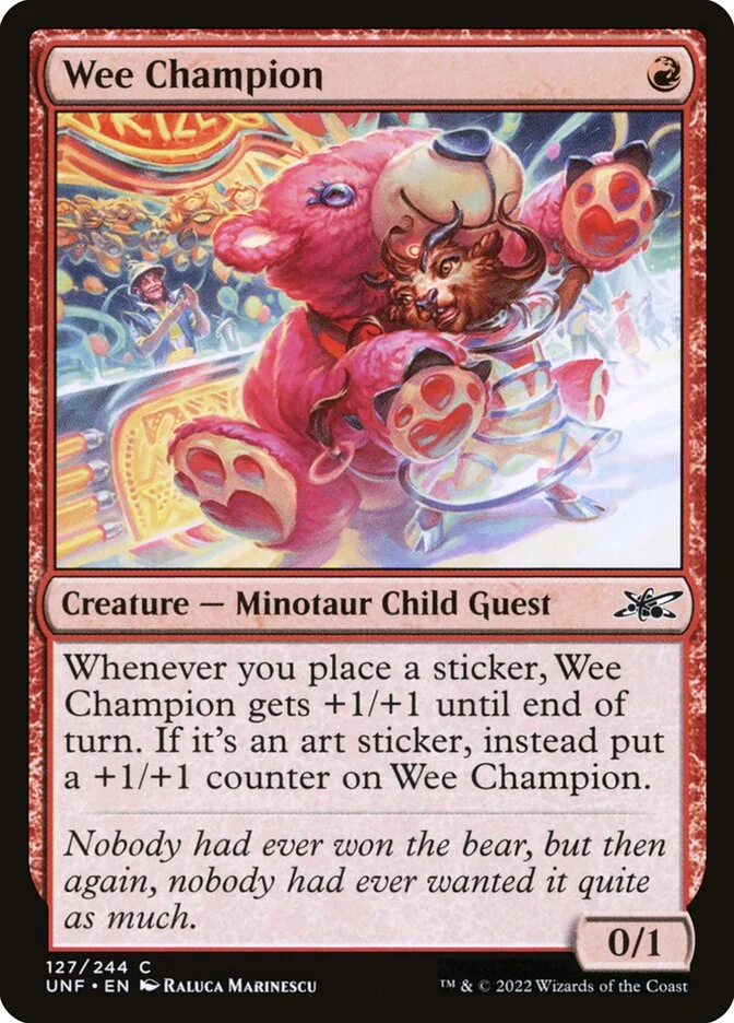 Wee Champion 「UNF/127」「EN」
