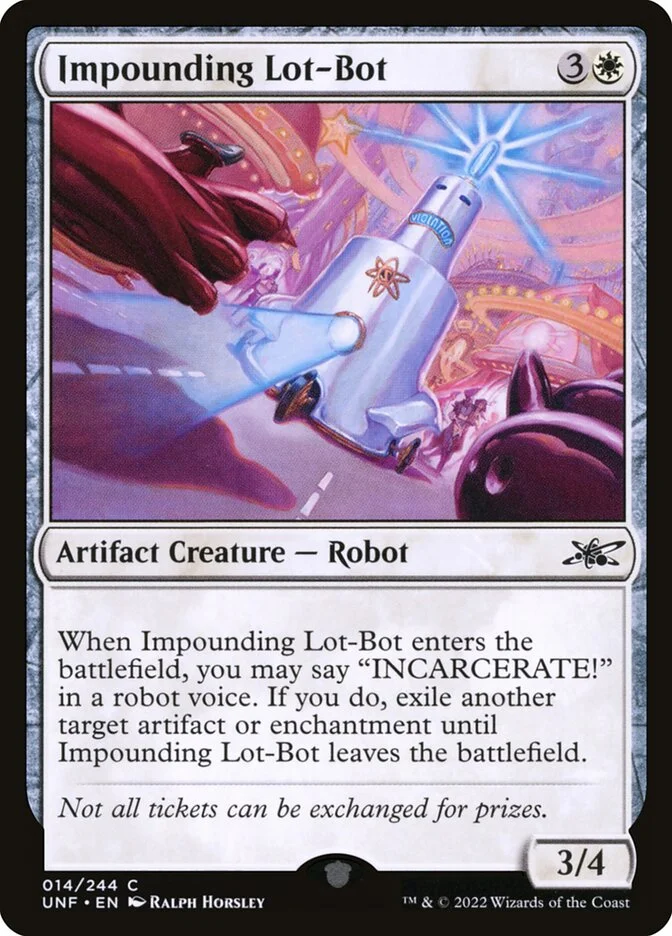 Impounding Lot-Bot 「UNF/14」「EN」
