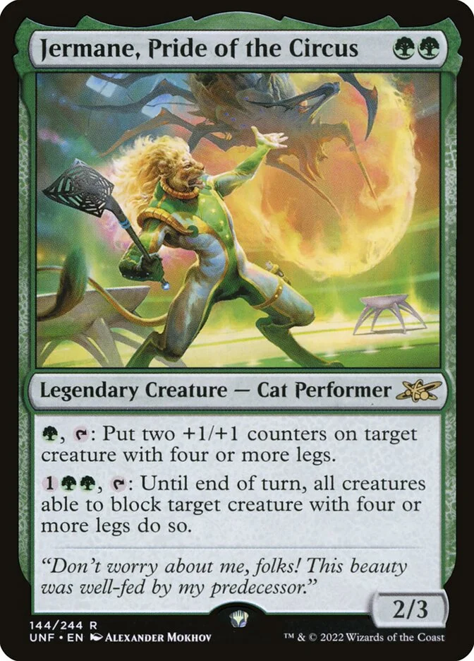 Jermane, Pride of the Circus 「UNF/144」「EN」