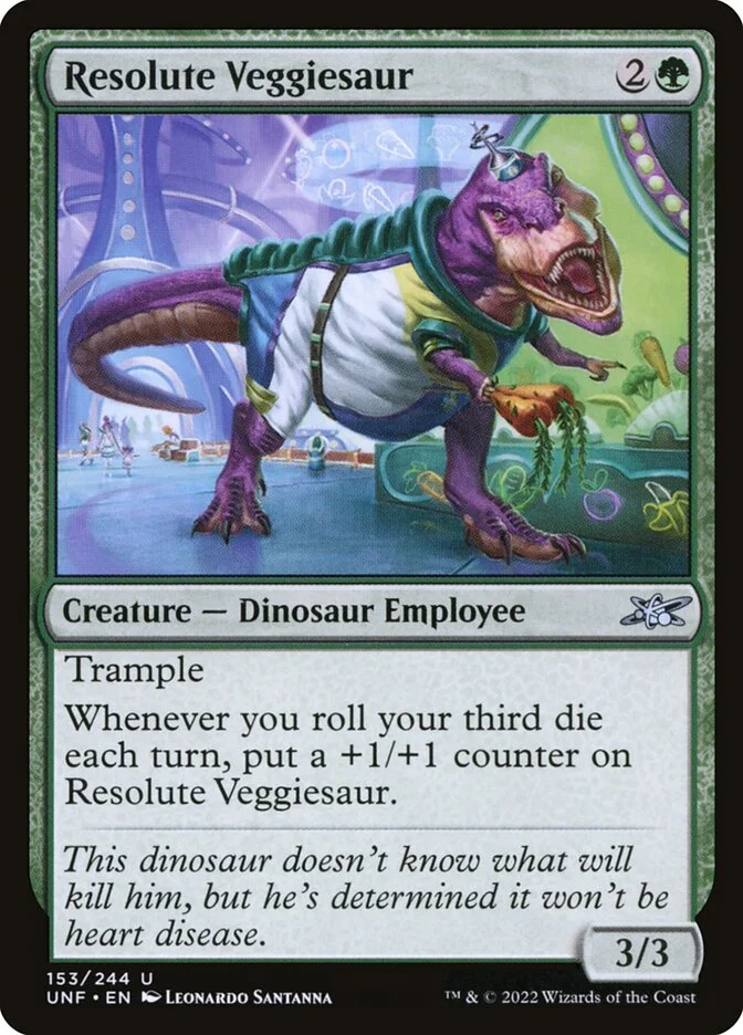 Resolute Veggiesaur 「UNF/153」「EN」