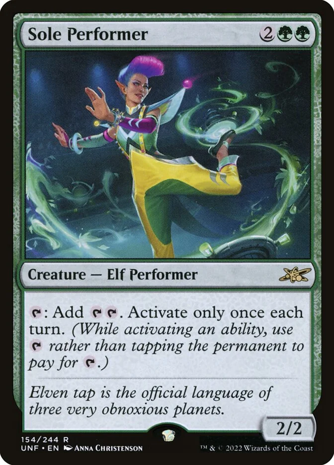 Sole Performer 「UNF/154」「EN」
