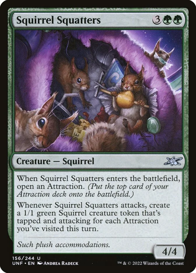 Squirrel Squatters 「UNF/156」「EN」